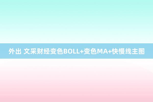 外出 文采财经变色BOLL+变色MA+快慢线主图